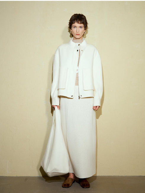 Halvo Wool Stand Jacket